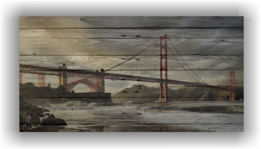 tablou urban - San Francisco bridge art tablou urban - San Francisco bridge art